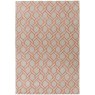 Nexus Fine Lines Silver/Orange Rug by Asiatic