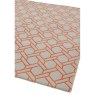 Nexus Fine Lines Silver/Orange Rug by Asiatic Nexus Fine Lines Silver/Orange Rug by Asiatic
