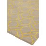 Nexus Fine Lines Silver/Yellow Rug by Asiatic