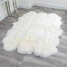Sextuple Natural White Sheepskin Rug Sextuple Natural White Sheepskin Rug