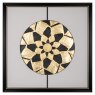 Sun Wall Art Black/Gold