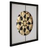 Sun Wall Art Black/Gold Sun Wall Art Black/Gold