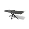 Haku 7115 100x180 Ext 230 Black Ceramic Electric Extending Dining Table Haku 7115 100x180 Ext 230 Black Ceramic Electric Extending Dining Table