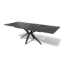 Haku 7115 100x180 Ext 230 Black Ceramic Electric Extending Dining Table Haku 7115 100x180 Ext 230 Black Ceramic Electric Extending Dining Table