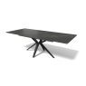 Haku 7115 100x180 Ext 230 Black Ceramic Electric Extending Dining Table Haku 7115 100x180 Ext 230 Black Ceramic Electric Extending Dining Table