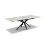Haku 7115 100x180 Ext 230 Black Ceramic Electric Extending Dining Table Haku 7115 100x180 Ext 230 Black Ceramic Electric Extending Dining Table