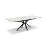 Haku 7115 100x180 Ext 230 Black Ceramic Electric Extending Dining Table Haku 7115 100x180 Ext 230 Black Ceramic Electric Extending Dining Table