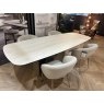 Twins 200-296 Ext Dining Table & 4 x Anime Dining Chairs Set by Calligaris (Showroom Clearance)