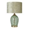Glass Table Lamp Green 53cm