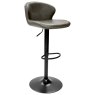 Rosano Gas-Lift Bar Stool (Olive Faux Leather) by Bentley Designs Rosano Gas-Lift Bar Stool (Olive Faux Leather) by Bentley Designs
