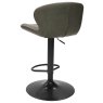 Rosano Gas-Lift Bar Stool (Olive Faux Leather) by Bentley Designs Rosano Gas-Lift Bar Stool (Olive Faux Leather) by Bentley Designs