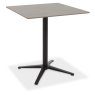 Dexter 70 x 70cm Bistro Table (Grey Sintered Stone Top) by Bentley Designs Dexter 70 x 70cm Bistro Table (Grey Sintered Stone Top) by Bentley Designs