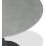 Greyson 90 x 90cm Round Bistro Table (Grey Sintered Stone Top) by Bentley Designs Greyson 90 x 90cm Round Bistro Table (Grey Sintered Stone Top) by Bentley Designs