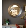 Guido Brushed Gunmetal Finish Mirror