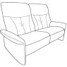Lupo 3 Seater Sofa (4494-12HN) by Himolla Lupo 3 Seater Sofa (4494-12HN) by Himolla