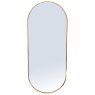 Gold Oblong Metal Mirror 60 x 140cm Gold Oblong Metal Mirror 60 x 140cm