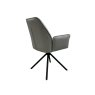 Pair of Lina Swivel Dining Chairs (Light Grey Fabric) Pair of Lina Swivel Dining Chairs (Light Grey Fabric)