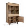 Rhett Glass Display Cabinet by MaxFurn Rhett Glass Display Cabinet by MaxFurn