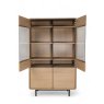 Rhett Glass Display Cabinet by MaxFurn Rhett Glass Display Cabinet by MaxFurn