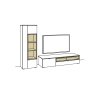 Andiamo Home - Media Wall Combination (AH02) Andiamo Home - Media Wall Combination (AH02)