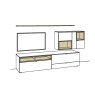 Andiamo Home - Media Wall Combination (AH04) Andiamo Home - Media Wall Combination (AH04)