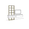 Andiamo Home - Media Wall Combination (AH41) Andiamo Home - Media Wall Combination (AH41)