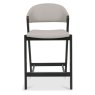 Regent Peppercorn Bar Stool (Grey Bonded Leather) by Bentley Designs Regent Peppercorn Bar Stool (Grey Bonded Leather) by Bentley Designs