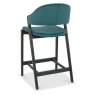 Regent Peppercorn Bar Stool (Azure Velvet) by Bentley Designs Regent Peppercorn Bar Stool (Azure Velvet) by Bentley Designs