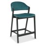 Regent Peppercorn Bar Stool (Azure Velvet) by Bentley Designs Regent Peppercorn Bar Stool (Azure Velvet) by Bentley Designs