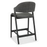 Regent Peppercorn Bar Stool (Dark Grey Velvet) by Bentley Designs Regent Peppercorn Bar Stool (Dark Grey Velvet) by Bentley Designs