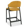 Regent Peppercorn Bar Stool (Mustard Velvet) by Bentley Designs Regent Peppercorn Bar Stool (Mustard Velvet) by Bentley Designs