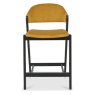 Regent Peppercorn Bar Stool (Mustard Velvet) by Bentley Designs Regent Peppercorn Bar Stool (Mustard Velvet) by Bentley Designs