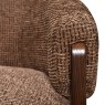 Lounge Chair Marina Brown Blockweave Swivel by Richmond Interiors Lounge Chair Marina Brown Blockweave Swivel by Richmond Interiors