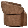 Lounge Chair Marina Brown Blockweave Swivel by Richmond Interiors Lounge Chair Marina Brown Blockweave Swivel by Richmond Interiors