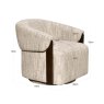 Lounge Chair Marina Natural Softweave Swivel by Richmond Interiors Lounge Chair Marina Natural Softweave Swivel by Richmond Interiors