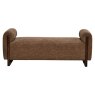 Bench Winslov Brown Blockweave by Richmond Interiors