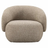 Lounge Chair Milano Sand Tweed by Richmond Interiors Lounge Chair Milano Sand Tweed by Richmond Interiors