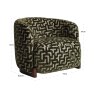 Lounge Chair Hannah Moss Labyrinth by Richmond Interiors Lounge Chair Hannah Moss Labyrinth by Richmond Interiors