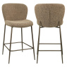 Counter Stool Odarby Brown Tweed by Richmond Interiors Counter Stool Odarby Brown Tweed by Richmond Interiors