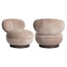 Lounge Chair Jace Be Easy Sand Swivel by Richmond Interiors Lounge Chair Jace Be Easy Sand Swivel by Richmond Interiors
