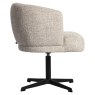 Dining Chair Dinan Cream Tweed - Swivel by Richmond Interiors Dining Chair Dinan Cream Tweed - Swivel by Richmond Interiors