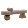Bench Alexander Jones Brown Tweed (Geneva) by Richmond Interiors Bench Alexander Jones Brown Tweed (Geneva) by Richmond Interiors
