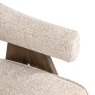Dining Chair Mori Cream Tweed by Richmond Interiors Dining Chair Mori Cream Tweed by Richmond Interiors