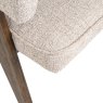 Dining Chair Mori Cream Tweed by Richmond Interiors Dining Chair Mori Cream Tweed by Richmond Interiors