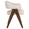 Dining Chair Mori Cream Tweed by Richmond Interiors Dining Chair Mori Cream Tweed by Richmond Interiors