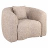 Lounge Chair Luxandra Sand Tweed by Richmond Interiors