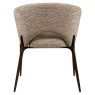 Dining Chair Kenzi Mocca Linear by Richmond Interiors Dining Chair Kenzi Mocca Linear by Richmond Interiors