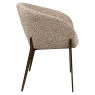 Dining Chair Kenzi Mocca Linear by Richmond Interiors Dining Chair Kenzi Mocca Linear by Richmond Interiors