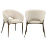 Dining Chair Kenzi Natural Linear by Richmond Interiors Dining Chair Kenzi Natural Linear by Richmond Interiors