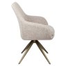 Dining Chair Lisonne Cayenne Brown Swivel by Richmond Interiors Dining Chair Lisonne Cayenne Brown Swivel by Richmond Interiors